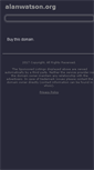 Mobile Screenshot of alanwatson.org